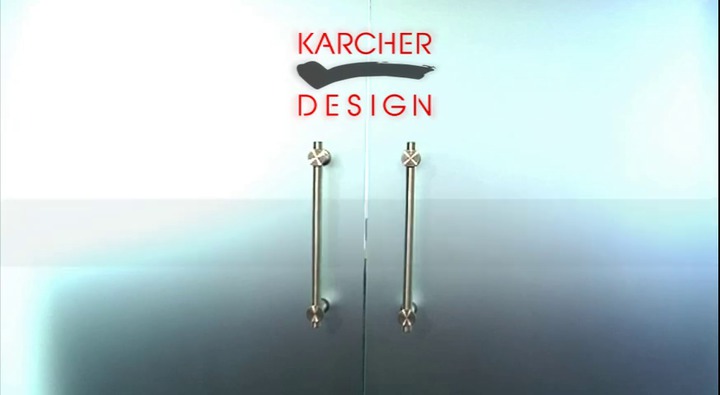 Poignée pour porte coulissante - EPD - Karcher Design - en métal /  contemporaine / avec serrure intégrée